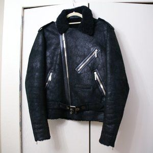 SHEARLING LEATHER JACKET